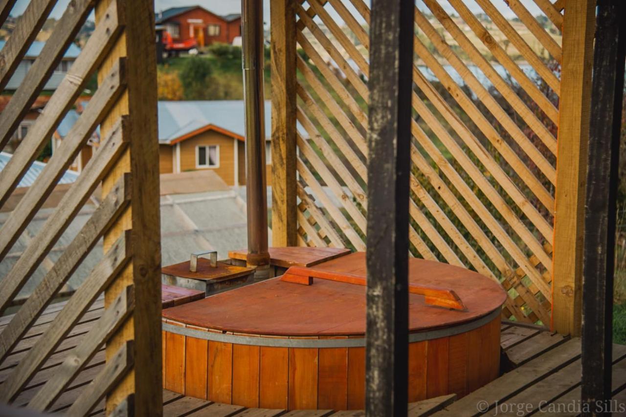 Cabanas Reflejo De Luna Castro Exteriör bild